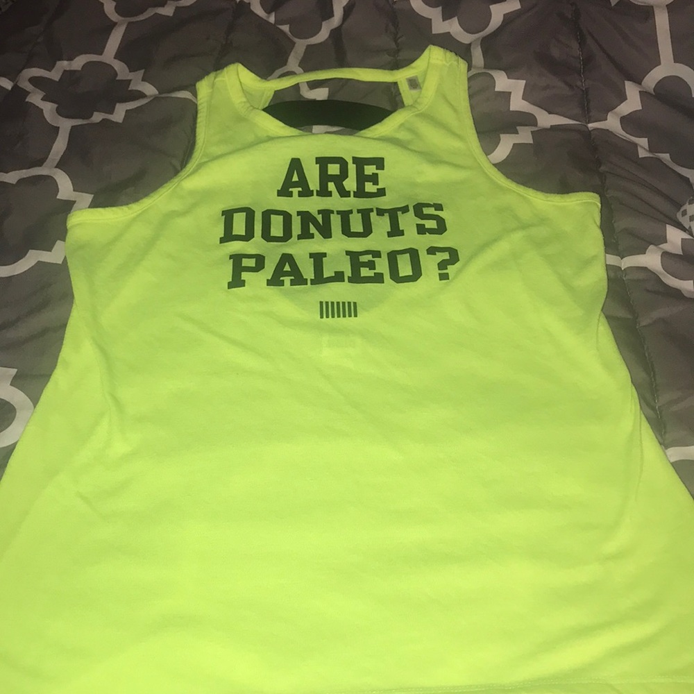 Are Donuts Paleo? Workout tank!!! Cute !!! MED